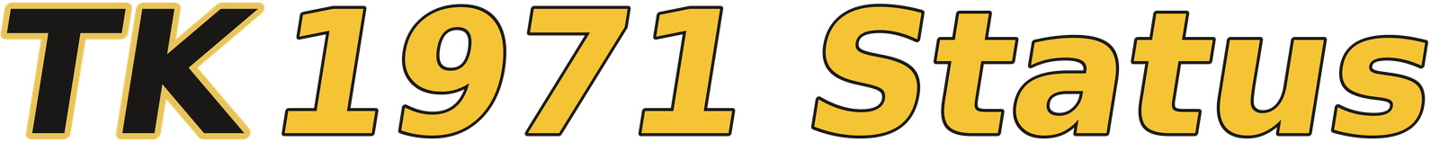 TK1971 Status logo